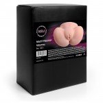 Мастурбатор вагина-анус Erowoman-Eroman с удобным использованием в двух позах - телесный Мастурбатор вагина-анус Erowoman-Eroman с удобным использованием в двух позах - телесный