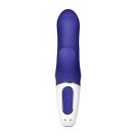 Вибромассажер с клиторальным стимулятором Satisfyer Vibes - Magic Bunny - фиолетовый - 17,7 см