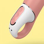 Вибратор для точки G - Satisfyer Vibes Master - бежевый - 23,5 см