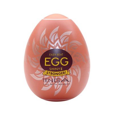 Мастурбатор-яйцо Tenga Egg Stronger более плотное и эластичное - Shiny II