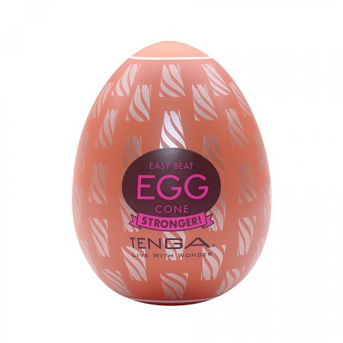 Мастурбатор-яйцо Tenga Egg Stronger более плотное и эластичное - Cone Мастурбатор-яйцо Tenga Egg Stronger более плотное и эластичное - Cone