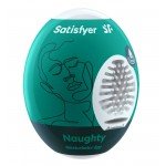 Мастурбатор-яйцо Satisfyer - Naughty Masturbator Egg из водоактивного материала