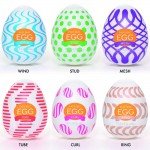 Набор мастурбаторов-яиц Tenga Wonder Package Egg - IV с различным рельефом - 6 штук Набор мастурбаторов-яиц Tenga Wonder Package Egg - IV с различным рельефом - 6 штук
