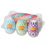Набор мастурбаторов-яиц Tenga Wonder Package Egg - IV с различным рельефом - 6 штук Набор мастурбаторов-яиц Tenga Wonder Package Egg - IV с различным рельефом - 6 штук