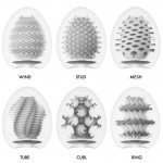 Набор мастурбаторов-яиц Tenga Wonder Package Egg - IV с различным рельефом - 6 штук Набор мастурбаторов-яиц Tenga Wonder Package Egg - IV с различным рельефом - 6 штук