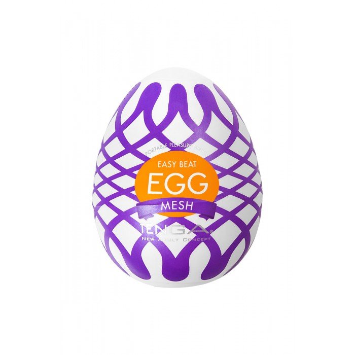 Мастурбатор-яйцо Tenga Egg Wonder с более выраженным рельефом - Mesh Мастурбатор-яйцо Tenga Egg Wonder с более выраженным рельефом - Mesh