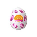 Мастурбатор-яйцо Tenga Egg Wonder с более выраженным рельефом - Curl Мастурбатор-яйцо Tenga Egg Wonder с более выраженным рельефом - Curl