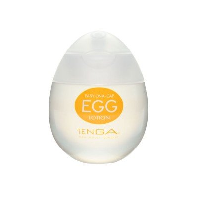 Универсальная смазка-лубрикант на водной основе во флаконе в форме яйца Tenga Easy Beat Egg Lotion - 65 мл