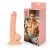 Фаллоимитатор-реалистик Erowoman Realistic LE с мошонкой и присоской - телесный - 18,5 см