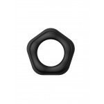 Силиконовое эрекционное кольцо на пенис BLKDESIRE №05 Cock Ring - чёрное