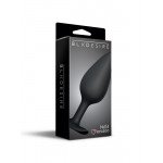 Анальная пробка из силикона среднего размера BLKDESIRE №04 Butt plug - чёрная - 10 см Анальная пробка из силикона среднего размера BLKDESIRE №04 Butt plug - чёрная - 10 см