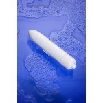 Удлинённая пластиковая вибропуля Eromantica Shake - белая - 9 см