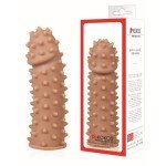 Насадка на фаллос с шипами Cock Extreme Sleeve 003 - размер M - телесная - 14,7 см