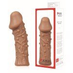 Насадка на фаллос с венками и шишечками Cock Extreme Sleeve 06 - размер M - 14,7 см Насадка на фаллос с венками и шишечками Cock Extreme Sleeve 06 - размер M - 14,7 см