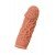 Насадка на фаллос с рельефными складочками Cock Extreme Sleeve размер S - 12,7 см