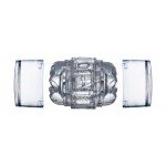 Мастурбатор сквозной Fleshlight - Quickshot Masturbator - Vantage - прозрачный - 9 см Мастурбатор сквозной Fleshlight - Quickshot Masturbator - Vantage - прозрачный - 9 см