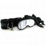 Комплект бондажа Under The Bed Restraints Kit - черный с серым