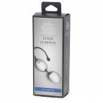 Вагинальные шарики Fifty Shades of Grey - Inner Goddess Silver Jiggle Balls - серебристые Вагинальные шарики Fifty Shades of Grey - Inner Goddess Silver Jiggle Balls - серебристые