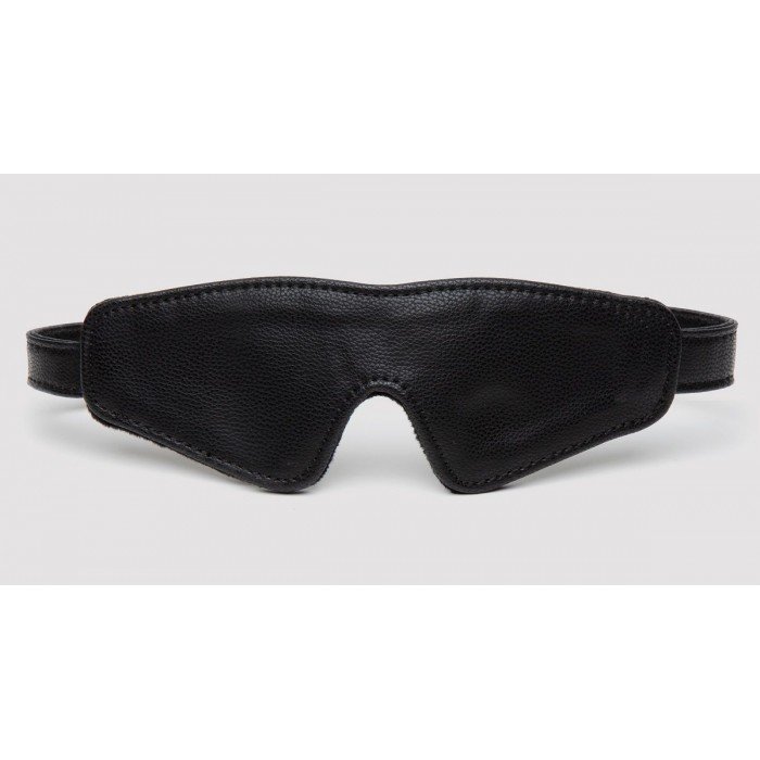 Плотная маска на глаза Fifty Shades of Grey - Bound to You Faux Leather Blindfold - чёрная Плотная маска на глаза Fifty Shades of Grey - Bound to You Faux Leather Blindfold - чёрная