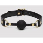 Кляп-шар Fifty Shades of Grey - Bound to You Faux Leather Ball Gag - чёрный