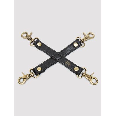 Фиксатор для манжет Fifty Shades of Grey - Bound to You Faux Leather Hogtie - чёрный