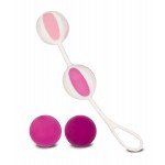 Набор вагинальных шариков со смещенным центром тяжести Gvibe Geisha Balls 2: сцепка и четыре шарика разного веса Набор вагинальных шариков со смещенным центром тяжести Gvibe Geisha Balls 2: сцепка и четыре шарика разного веса