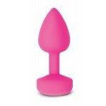 Набор Gvibe Gkit S: дизайнерская анальная пробка с вибрацией + виброкольцо на палец - розовый