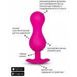 Вагинальные шарики для тренировки вагинальных мышц Gvibe Gballs 3 с мобильным приложением - розовые Вагинальные шарики для тренировки вагинальных мышц Gvibe Gballs 3 с мобильным приложением - розовые