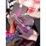 Набор вагинальных шариков со смещенным центром тяжести Gvibe - Geisha Balls 3: две сцепки и пять шариков разного веса Набор вагинальных шариков со смещенным центром тяжести Gvibe - Geisha Balls 3: две сцепки и пять шариков разного веса
