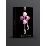 Набор вагинальных шариков для начинающих Gvibe - Geisha Balls MINI: две сцепки и четыре шарика разного веса Набор вагинальных шариков для начинающих Gvibe - Geisha Balls MINI: две сцепки и четыре шарика разного веса