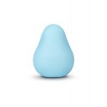 Яйцо мастурбатор с 3D-рельефом (многоразовое) - Gvibe Gegg Blue - синее - 6,5 см