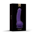 Суперреалистичный вибратор из материала Bioskin - Gvibe Greal 2 - фиолетовый - 22 см Суперреалистичный вибратор из материала Bioskin - Gvibe Greal 2 - фиолетовый - 22 см