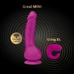 Вибратор на палец и пульт управления для других игрушек Gvibe - Gvibe Gring XL - малиновый