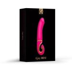 Эргономичный вибратор Gvibe - Gjay MINI из суперреалистичного материала BioSkin - розовый - 19 см
