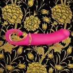 Эргономичный вибратор Gvibe - Gjay MINI из суперреалистичного материала BioSkin - розовый - 19 см