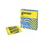 Классические латексные презервативы с обильной смазкой Ganzo Classic - 3 шт