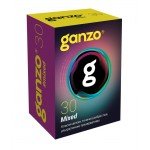 Презервативы латексные микс-набор Ganzo Mixed: классические, ультратонкие, точечно-ребристые - 30 шт Презервативы латексные микс-набор Ganzo Mixed: классические, ультратонкие, точечно-ребристые - 30 шт