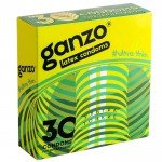 Презервативы латексные ультратонкие 0,045 мм Ganzo Ultra thin - 30 шт Презервативы латексные ультратонкие 0,045 мм Ganzo Ultra thin - 30 шт