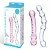 Набор из двух стеклянных двухголовых фаллоимитаторов Glas - Pleasure Set