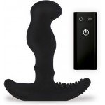 Вибро-массажер простаты и G-точки с эффектом римминга NEXUS Unisex G-STROKER - чёрный - 13 см