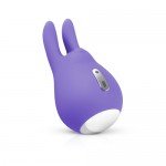 Клиторальный стимулятор в форме зайчика Good Vibes Only - Tedy Clitoris Stimulator - фиолетовый - 9,5 см