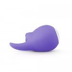 Клиторальный стимулятор в форме зайчика Good Vibes Only - Tedy Clitoris Stimulator - фиолетовый - 9,5 см
