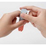 Мини-вибратор в форме помады Iroha Stick - коралловый - 10 см