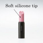 Мини-вибратор в форме помады Iroha Stick - розовый - 10 см