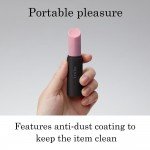 Мини-вибратор в форме помады Iroha Stick - розовый - 10 см