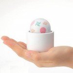 Стимулятор для клитора и других эрогенных зон Tenga Iroha - Temari - Kaze - бело-разноцветный