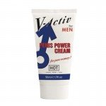 Возбуждающий стимулирующий крем для мужчин Hot V-Active Penis Power - 50 мл Возбуждающий стимулирующий крем для мужчин Hot V-Active Penis Power - 50 мл