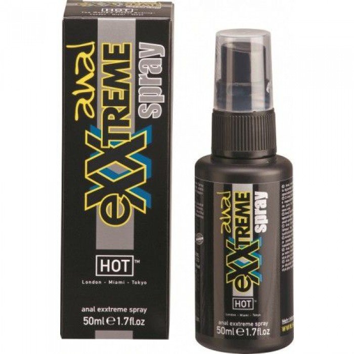 Анальный спрей для расслабления мышц Hot Anal Exxtreme Spray - 50 мл Анальный спрей для расслабления мышц Hot Anal Exxtreme Spray - 50 мл