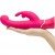 Вибратор со стимуляцией клитора и точки G Happy Rabbit G-Spot с двумя моторами - розовый - 24 см