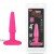 Анальная пробка из ультрабархатистого силикона класса люкс Seamless Silicone Butt Plug - розовая - 10 см